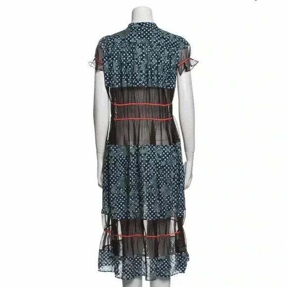 KOLOR Japan
Tiered Colorblock Dress - Picture 8 of 8